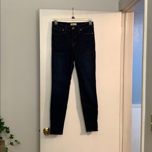 Madewell denim, stretch high waisted